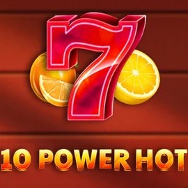 10 Power Hot slot visual from Amusnet Interactive available on vicibets.eu