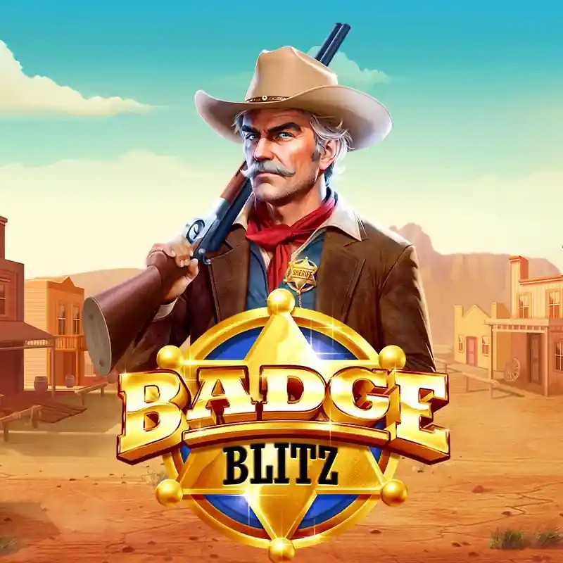 Badge Blitz logo – Slots by Pragmatic Play at Vicibet Casino