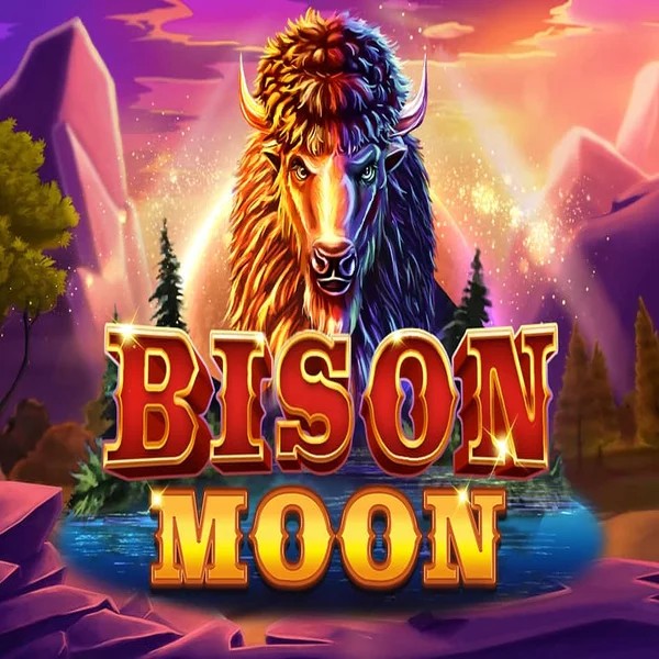 Logo of Bison Moon from Northern Lights Gaming at Vicibet Casino