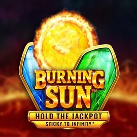 Official Slots logo: Burning Sun by Wazdan at Vicibet Casino