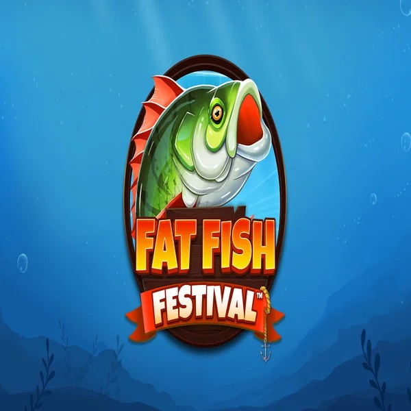 Fat Fish Festival online game logo by Wishbone Games on vicibets.eu