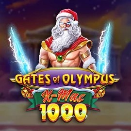 Official Slots logo: Gates of Olympus Xmas 1000 by Pragmatic Play at Vicibet Casino