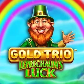 Gold Trio Leprechaun's Luck by Playtech, showcased at vicibets.eu – game logo