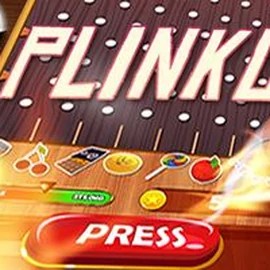 Plinko slot logo by BGAMING at Vicibet CasinoPlinko