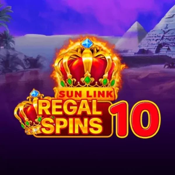 Enjoy Regal Spins 10 by PatePlay – logo hosted on vicibets.eu