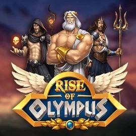 Rise of Olympus slot logo by Play'n GO at Vicibet Casino