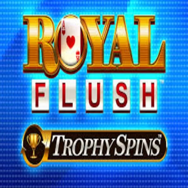 Royal Flush Trophy Spins casino game by Greentube – featured logo at Vicibet Casino
