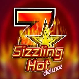 Sizzling Hot Deluxe logo by Novomatic at Vicibet Casino