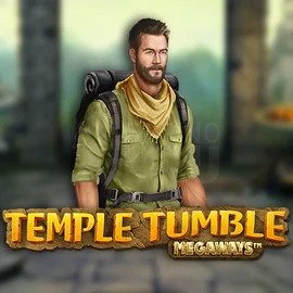 Temple Tumble Megaways slot logo by Relax Gaming at Vicibet CasinoTemple Tumble Megaways