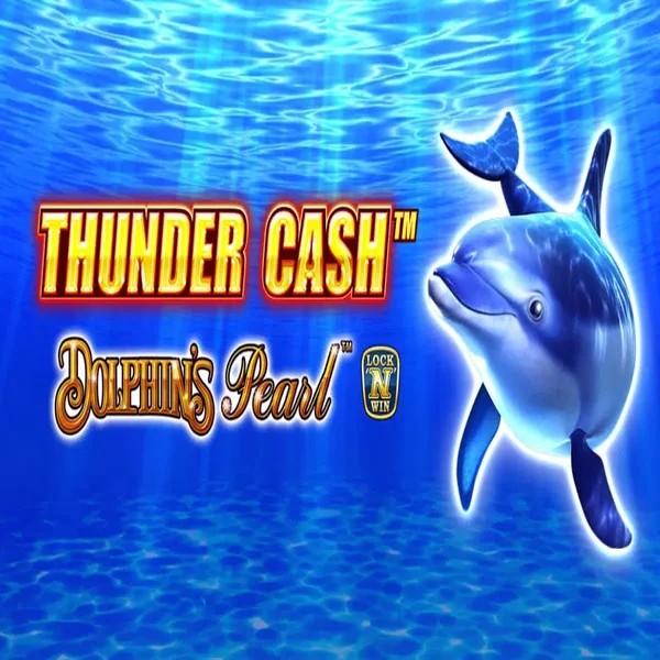 Official Slots logo: Thunder Cash Dolphins Pearl by Novomatic at Vicibet Casino