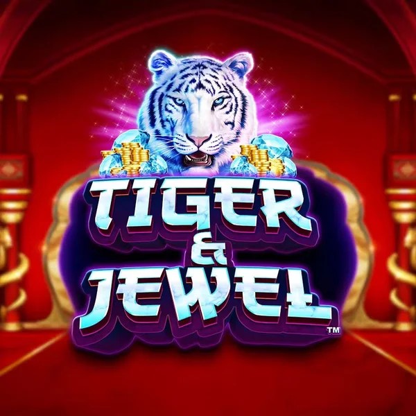 Tiger and Jewel slot visual from Greentube available on vicibets.eu