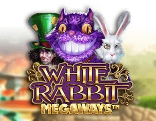 White Rabbit slot logo by Big Time Gaming at Vicibet CasinoWhite Rabbit